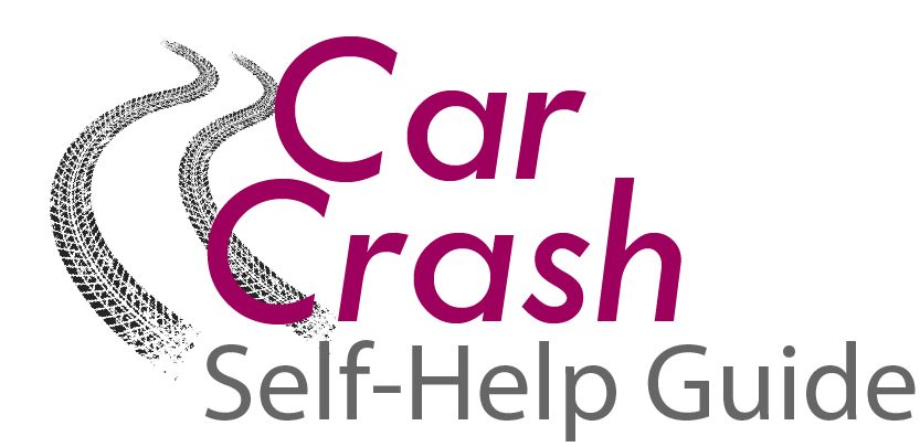 car crash self-help guide logo